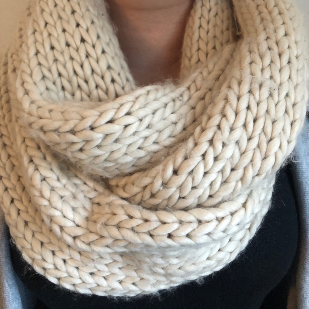 Knit Infinity Scarf